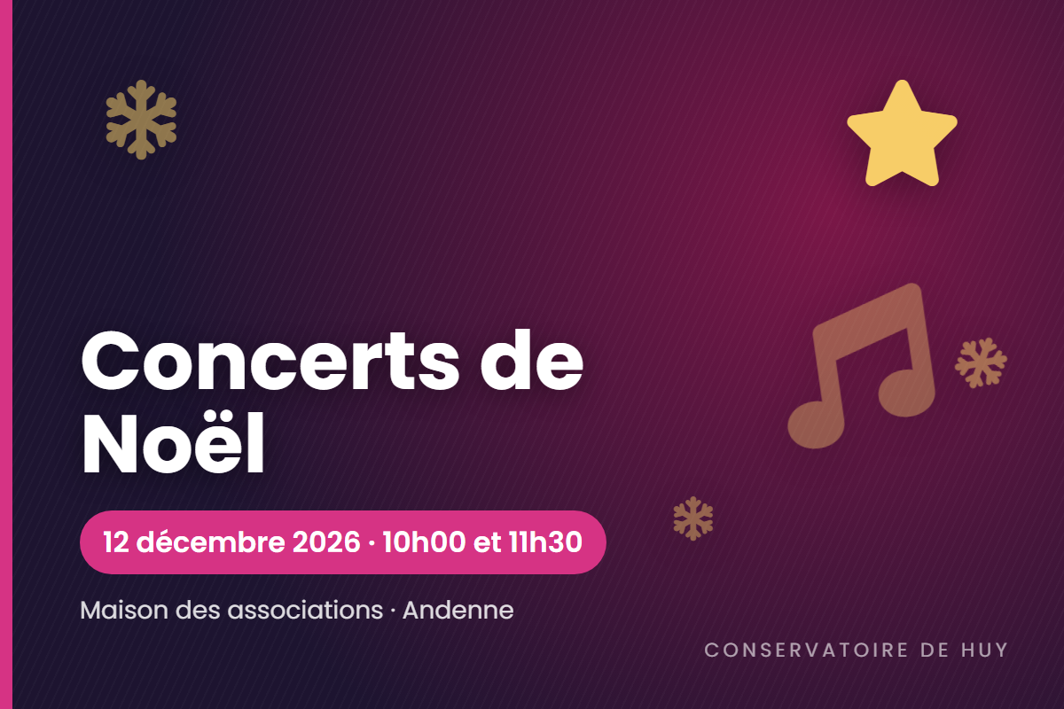 Concerts de Noël