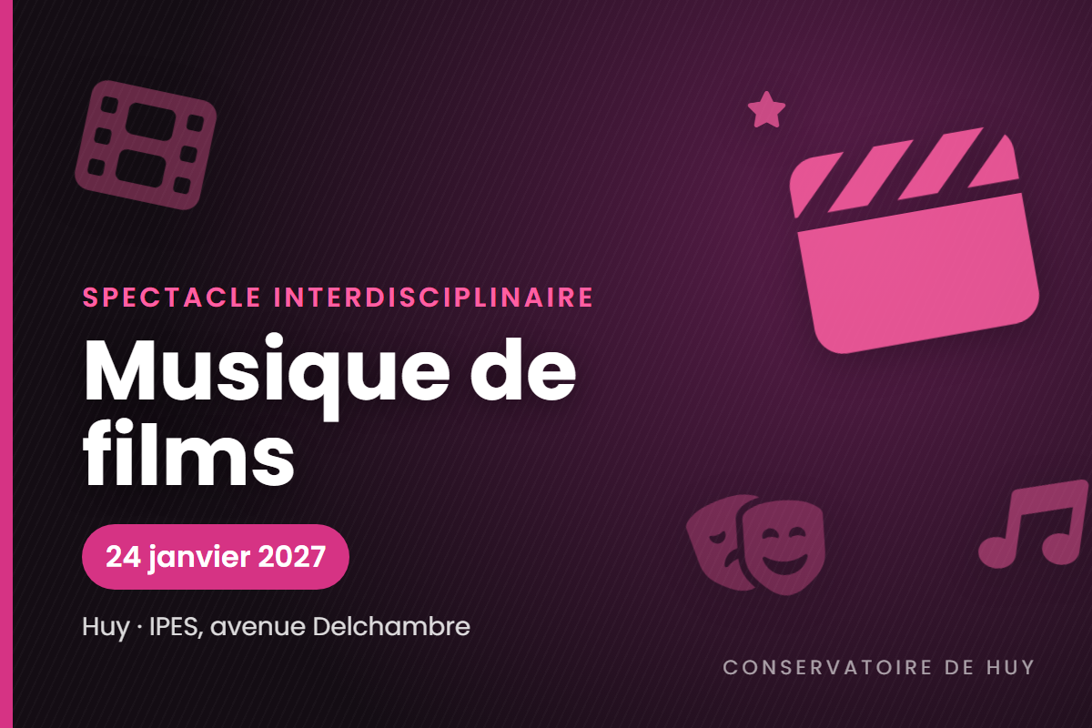 Spectacle interdisciplinaire « Musique de films »